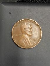 1946 Wheat Penny No Mint Mark Extremely Rare Error On The Rim 