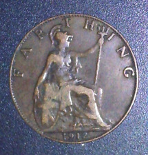 1912 Great Britain  Farthing World Coin picture