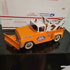 Vintage 1960S TONKA AA 24 HR. Service Wrecker Orange Pick-up  with plow custom picture