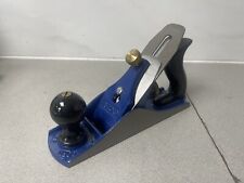 Record Irwin No.04 Carpenters Plane Lovely Condition Blue Antique Tool picture