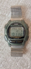 1995 Vintage Casio Data Bank Telememo 30 Men’s Watch 1600 DB-35H picture