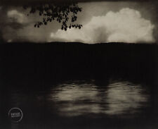 1903 Vintage Edward Steichen The Big White Cloud Lake George Engraving Art 12x14 picture
