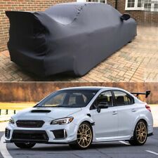 For Subaru WRX STI Car Cover Indoor Stain Stretch Dust-proof Potection Custom picture