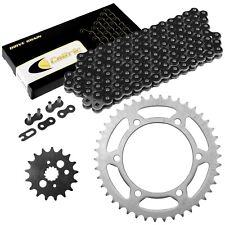 Black Drive Chain And Sprocket Kit for Kawasaki Vulcan 800 VN800 1996-2005 picture
