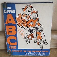 Vintage 1937 THE ZIPPER ABC BOOK First Edition by Sterling North See Pictures picture