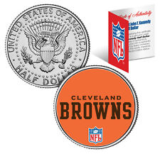 CLEVELAND BROWNS  NFL JFK Kennedy Half Dollar US Coin  *Officially Licensed* picture