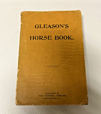 Antique Vintage Gleason's Horse Book Copyright 1892 Soft Cover picture