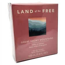 Land of the Free GREAT SMOKY MOUNTAINS Fresh & Woody Eau de Toilette   3.3 fl oz picture