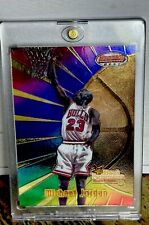 Michael Jordan Card TOPPS 90’s INSERT RAINBOW HOLO FOIL RARE 🔥 BULLS JERSEY #23 picture