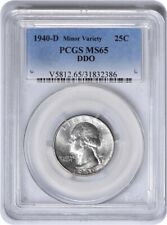 1940-D Washington Silver Quarter DDO MS65 PCGS picture