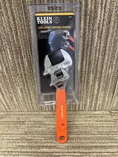 Klein Tools 2pc Extra Capacity Adjustable Wrench Set D5072 Cushion Grip 10” 6” picture