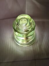 Vintage Stained Hemingray Insulator #45 - With A Modified Green Color &  Light  picture