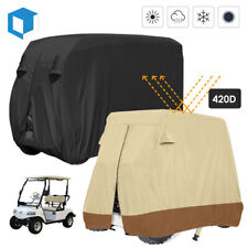 Heavy Duty Waterproof Golf Cart Cover Tarp 4 Passenger For Club Car EZ Go Yamaha picture
