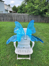 Fairy wings - adult large - handmade - brand new - blue picture