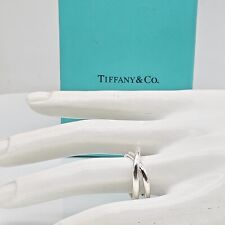Tiffany & Co Sterling Paloma Picasso Le Circle Crossover Ring, SZ 7 picture