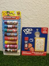NEW Lot General Mills Breakfast 8Pack Lip Balm /Pop Tarts Lip Balm & Keychain  picture