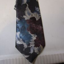 Don Loper Vintage Abstract  Geometric Polyester Tie  Made in the USA- 58L 4.0W picture