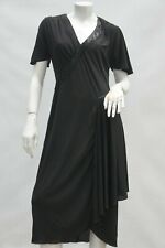 Vintage 30s Style  Black Beaded Fringe Dress picture