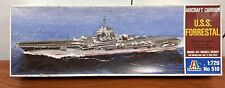 Italeri #510 1/720 Scale USS Forestal Aircraft Carrier Italy Model Kit CV JD picture
