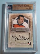 Bill Barber Certified Autograph Limited Edition /24 Hall Of Famer ITG 2010-11 picture