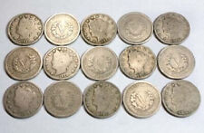Collection of 15 Liberty Head V-nickels picture