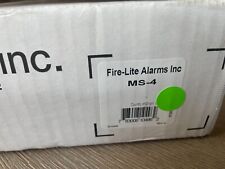 Firelite MS-4 Alarm Panel, Conventional, 4 Zone, #MS-4, Brand New, Free picture