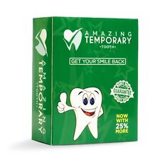 Amazing Temporary Missing Tooth Kit Replacement Temp Dental 25% more than others picture