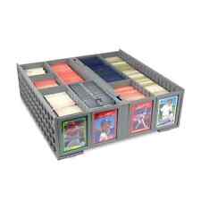 Collectible Card Bin Hold Trading Gaming Sport Toploadrs Magnetic Deck 3200 BCW picture