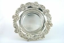 VINTAGE AMSTON 5 1/8 x 4/5 Inch STERLING SILVER FLORAL BOWL DISH AS25/41023 picture