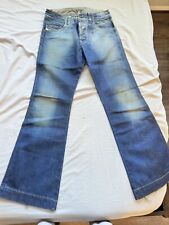 Diesel Jeans Mens 29x30 Med Wash Flared Bootcut Button Fly Italy picture