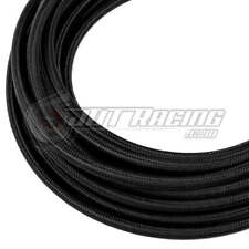 AN20 20AN Black Nylon Braided Stainless Steel Hose HIGH QUALITY SOLD PER FOOT picture