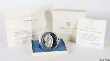 1974 Panama 20 Balboas Simon Bolivar 4.25 oz .925 Sterling Silver Proof Coin picture