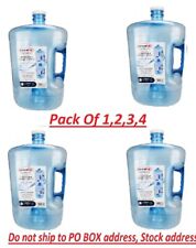 (4 Pack) Large Reusable 3 Gallon Water Bottle Jug Container BPA Free Home Office picture