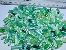 218 carat natural beautiful Green color tourmaline crystal From Afghanistan picture