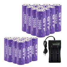 2-50pcs 26650 3.7V Lithium Li-ion Rechargeable Battery Batteries LOT picture