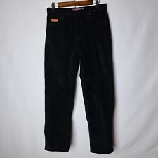 Empyre Corduroy Pants Mens 27 (30x28) Black Relax Flat Front Skate Baggy picture