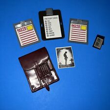 Vintage GI JOE Hasbro 12” Action Figure Accessories Note Pad, Etc SEE 1/6 picture