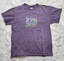 Vintage 90s Ben & Jerry’s Phish Food Graphic T-Shirt Men’s LG Purple Distressed  picture