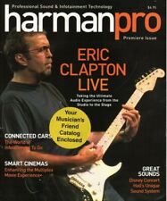 2004 Harman Pro Magazine - Premiere Issue - Eric Clapton  picture