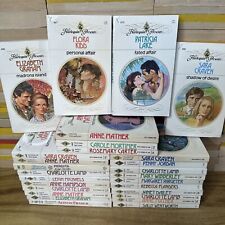 Lot of 27 Vintage Harlequin Presents Romance Novels Sexy Suspense Paperback picture