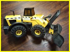 Hasbro Mighty Tonka Front End Loader VTG 1999 Truck Yellow Metal Steel Plastic picture