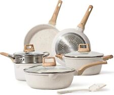 Carote 10 Pcs Pots and Pans Set, Nonstick Granite Induction Kitchen Cookware Set picture