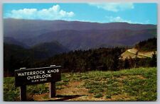 Great Smoky Mountains National Park Waterrock Knob Forest Vintage UNP Postcard picture