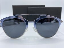 Christian Dior Reflected/ Chic Blue Fades -Silver Aviator Sunglasses Retail $598 picture