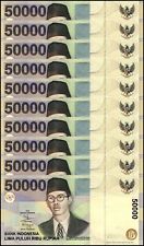 Indonesia 50000 Rupiah, 2003, P-139e, UNC X 10 PCS picture