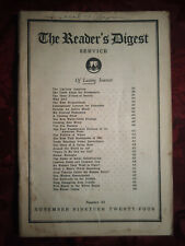 RARE Reader's Digest November 1924 Edward W. Bok Tobacco Smoking Irving Fisher picture