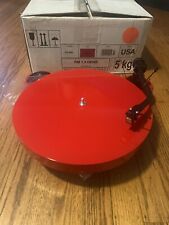 Pro-Ject RM 1.3 Genie Turntable W/ Sumiko Pearl Cartridge - Red - working picture