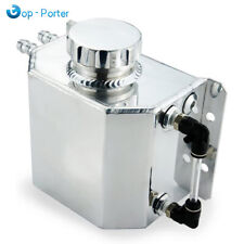 1L Aluminum Radiator Coolant Overflow Bottle Recovery Water Tank Universal  picture