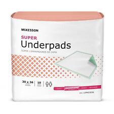 100 Adult Disposable Chair Incontinence Bed Protector Pads Underpads 30X36