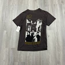 VINTAGE 1985 U2 The Unforgettable Fire US Tour Rock Shirt Size Medium M Faded  picture